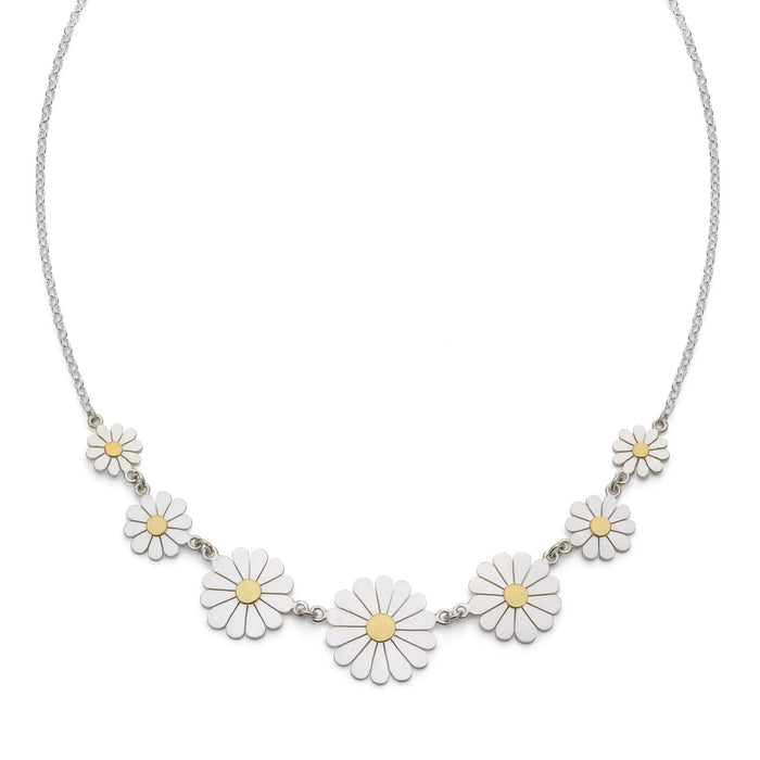 Daisy Necklace by Diana Greenwood Jewellery