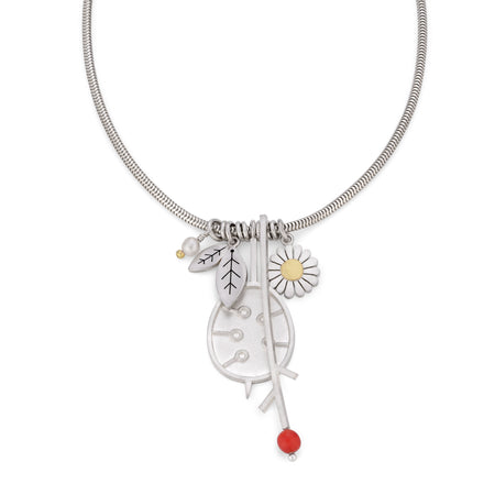 Winter botanical necklace | Diana Greenwood Jewellery
