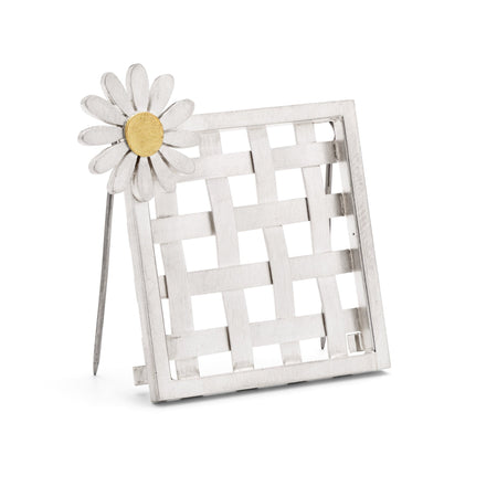 Hand Woven Silver Brooch | Diana Greenwood Jewellery