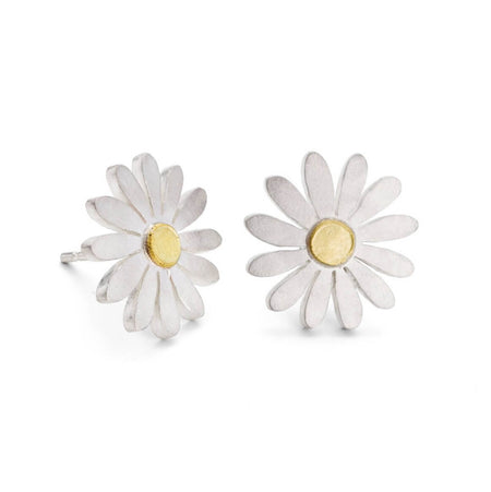 aster flower earrings | Diana Greenwood Jewellery