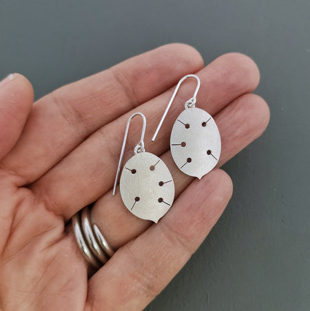 Silver Honesty Earrings | Diana Greenwood Jewellery