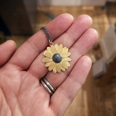 Rudbeckia Necklace | Diana Greenwood Jewellery