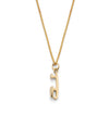 9ct gold Ice Skating Necklace | Ice Skating Jewellery