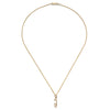 9ct gold Ice Skating Necklace | Ice Skating Jewellery