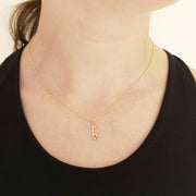 9ct gold Ice Skating Necklace | Ice Skating Jewellery