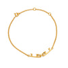 Double Gold Ice Skating Bracelet | Ice Skating Jewellery