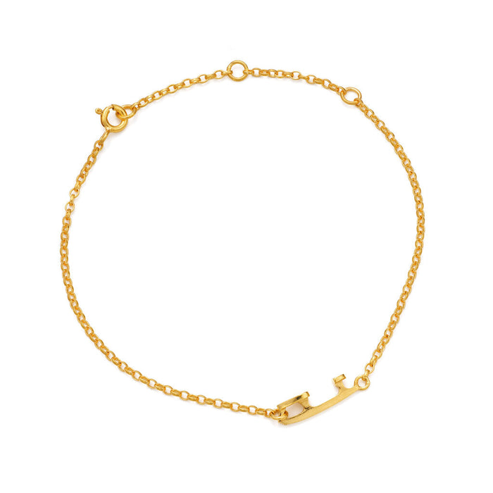 Gold Ice Skating Bracelet | Ice Skating Jewellery