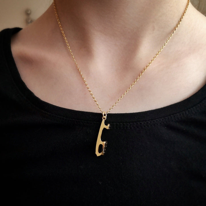 Gold Ice Skating Jewellery