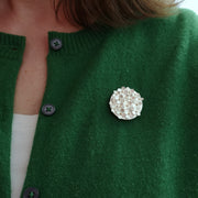 hydrangea brooch | Diana Greenwood Jewellery