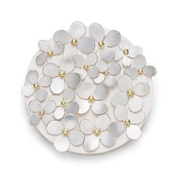 hydrangea brooch | Diana Greenwood Jewellery
