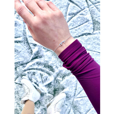 thumbnail image 2 of Infinity Collectionfigure Skating Bracelet Ice Skate Charm Bracelet Jewelry Gifts | Paraguay 2 of 11