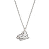 Silver Ice Skating Boots Necklace | Ice Skating Jewellery