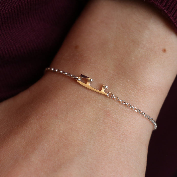 Silver Ice Skating Bracelet | Ice Skating Jewellery