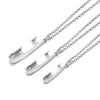 Silver Ice Skating Necklace I Ice Skating Jewellery