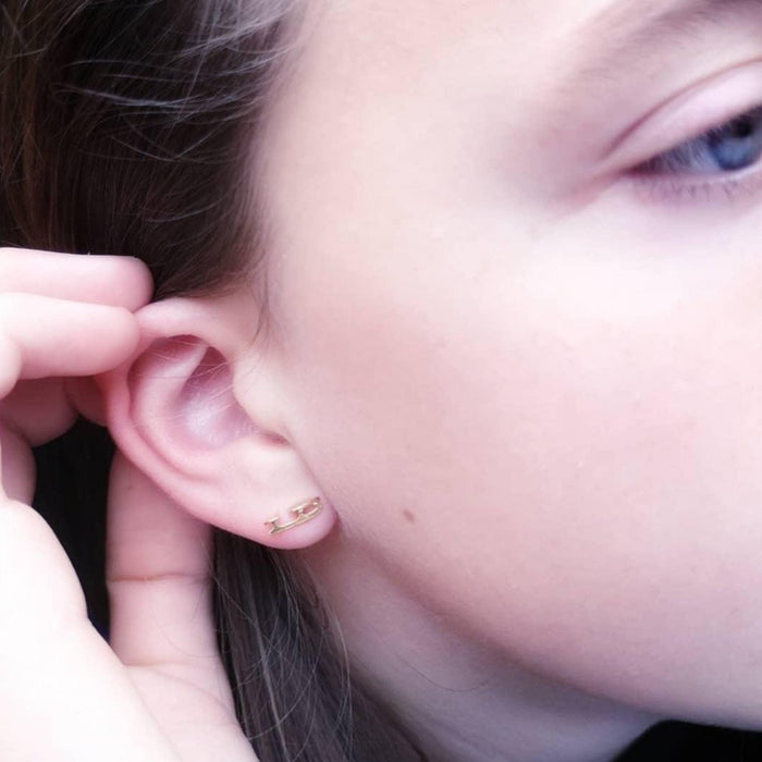 Silver Ice Skating Earrings | Ice Skating Jewellery