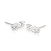 Silver Ice Skating Earrings | Ice Skating Jewellery