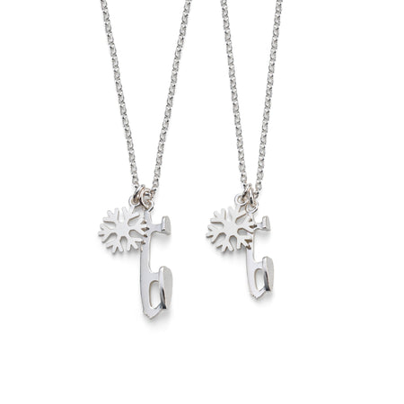 Snowflake Ice Skating Necklace| Ice Skating Jewellery
