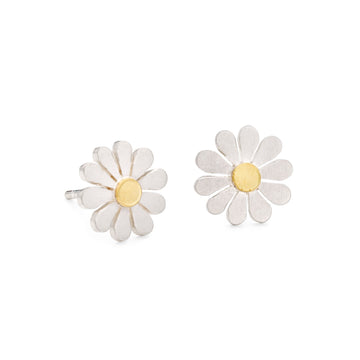teeny daisy earrings by diana greenwood