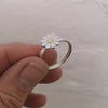 Little daisy flower ring | Diana Greenwood Jewellery