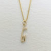 9ct gold Ice Skating Necklace | Ice Skating Jewellery