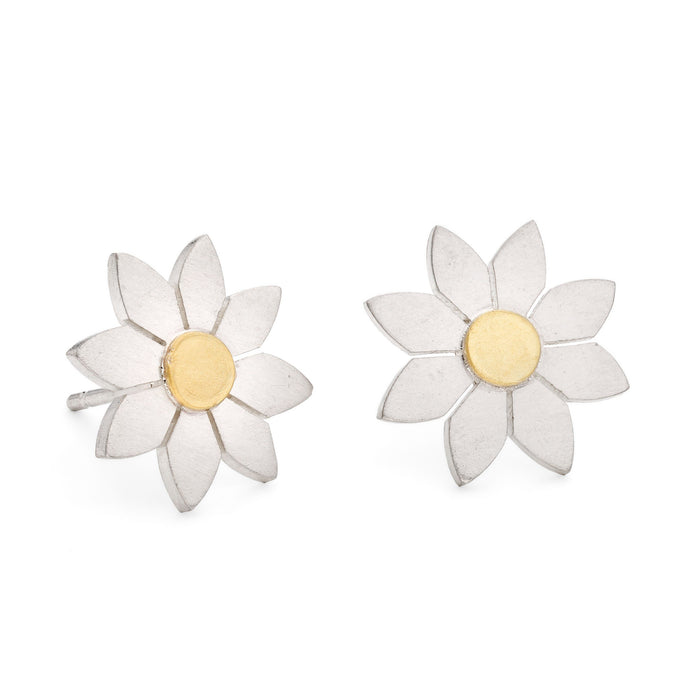 Medium Dahlia Earrings | Diana Greenwood Jewellery