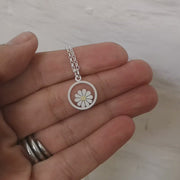 Little Daisy and Circle Pendant