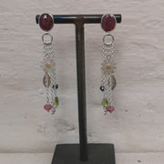 Floral Tassel Earrings | Diana Greenwood Jewellery