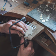 Dahlia Cufflinks | Diana Greenwood Jewellery