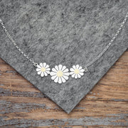 Daisy Trio Necklace | Diana Greenwood Jewellery