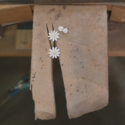Little Aster Flower Earrings by Diana Greenwood