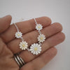 Five Daisies Necklace | Diana Greenwood Jewellery