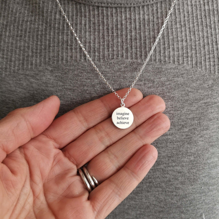 Figure skating motto necklaces | Ice Skating Jewellery