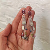 Floral Tassel Earrings | Diana Greenwood Jewellery