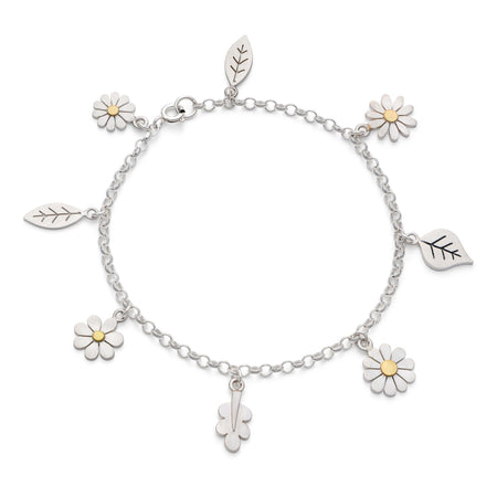 garden charms bracelet | Diana Greenwood Jewellery