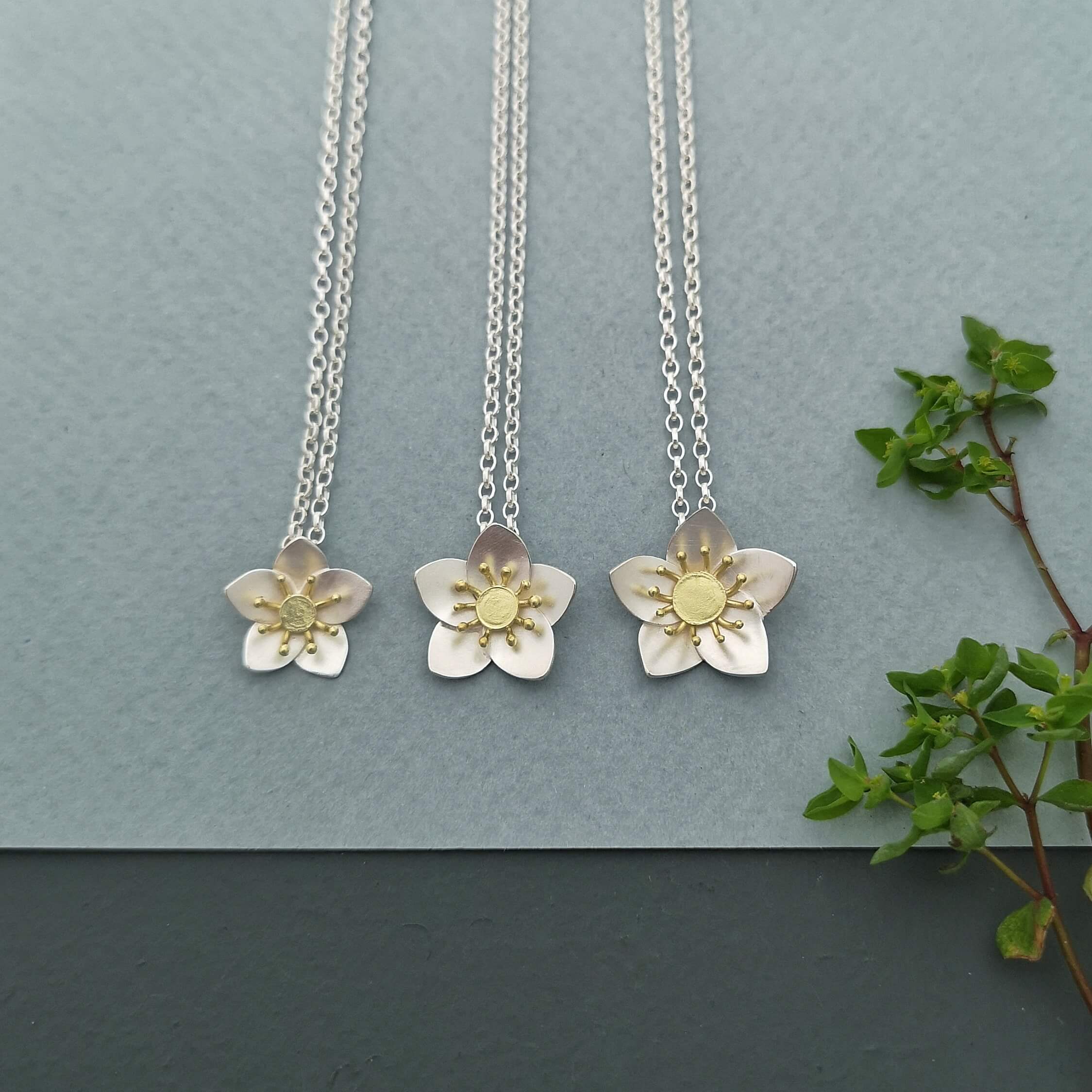 Hellebore Necklace | Diana Greenwood Jewellery