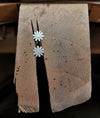 Little aster flower earrings | Diana Greenwood Jewellery