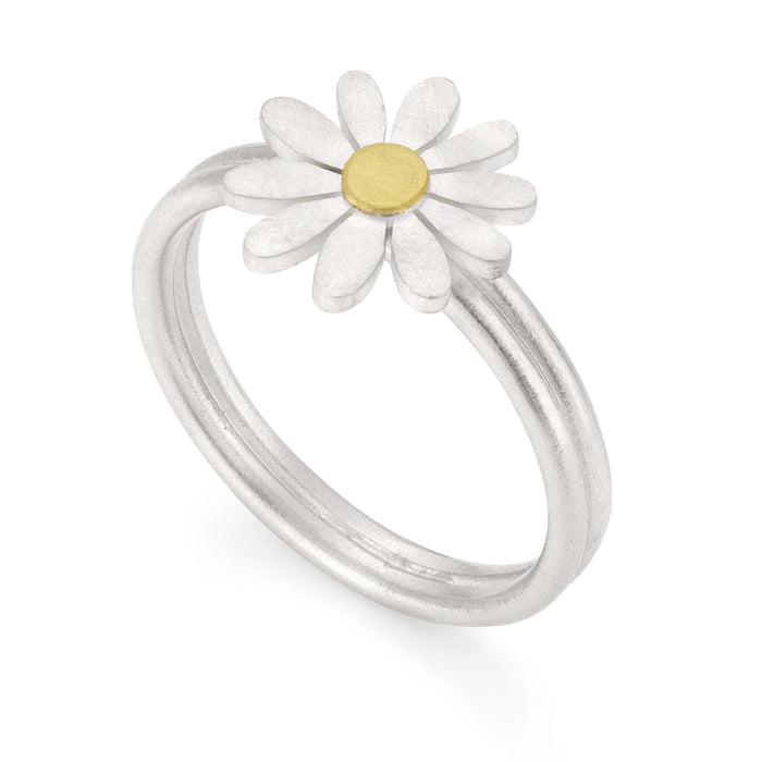Little aster flower ring | Diana Greenwood Jewellery