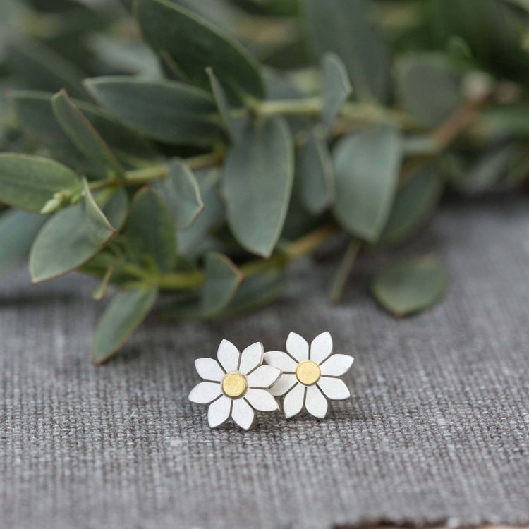 little dahlia earrings | Diana Greenwood Jewellery