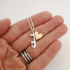 Personalised Love and Devotion Ice Skating Necklace | Ice Skating Jewellery
