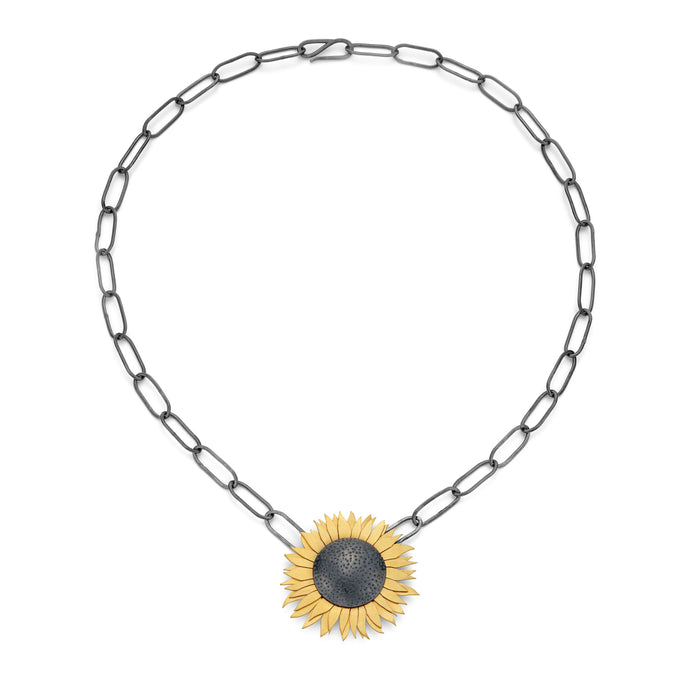 Sunflower Necklace | Diana Greenwood Jewellery