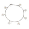 Teeny Daisy Charm Bracelet | Diana Greenwood Jewellery