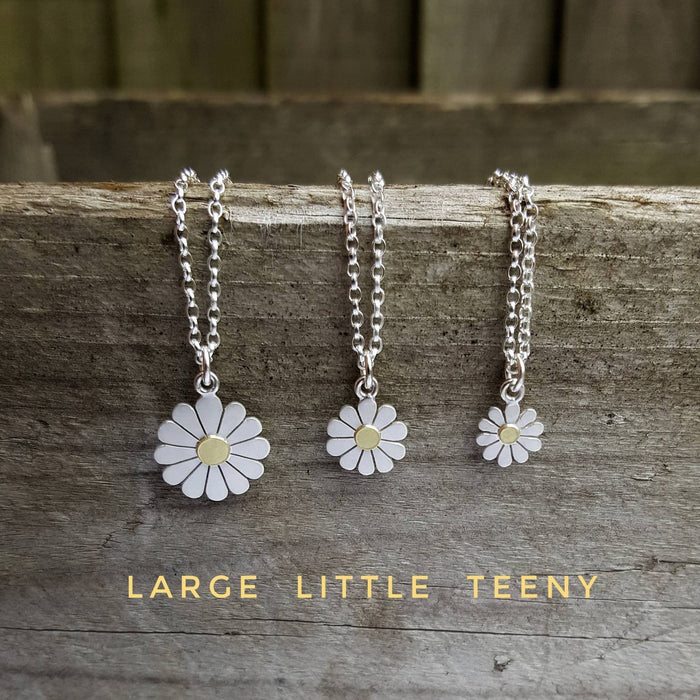 Teeny Daisy Pendant | Diana Greenwood Jewellery