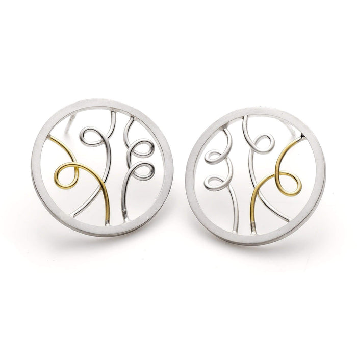 tendril earrings | Diana Greenwood Jewellery